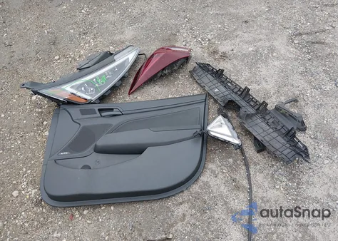 2019 Hyundai Elantra Sport from USA, damaged, VIN KMHD04LB2KU818682